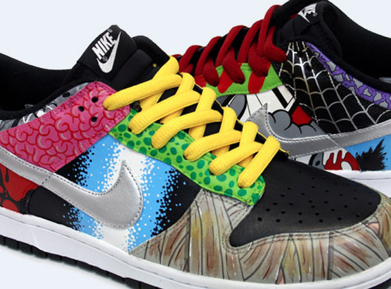 Nike Dunk Low ‘What the Sekure?’ Customs by Sekure D