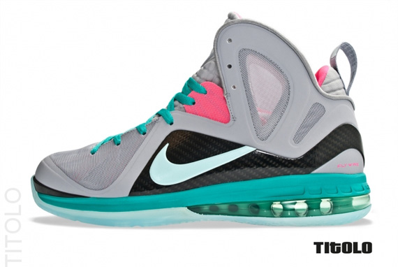 Nike LeBron 9 Elite - Mint Candy - Pink Flash | Hitting Euro Retailers ...