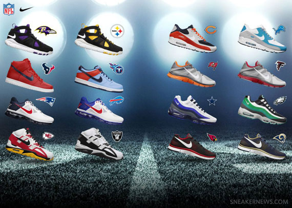 Nike x NFL Draft Pack - Release Reminder - SneakerNews.com