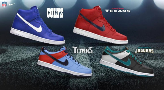 nike nfl draft pack afc south