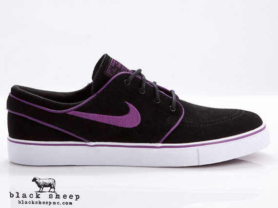 Nike Sb Janoski Black Vintage Purple White 3