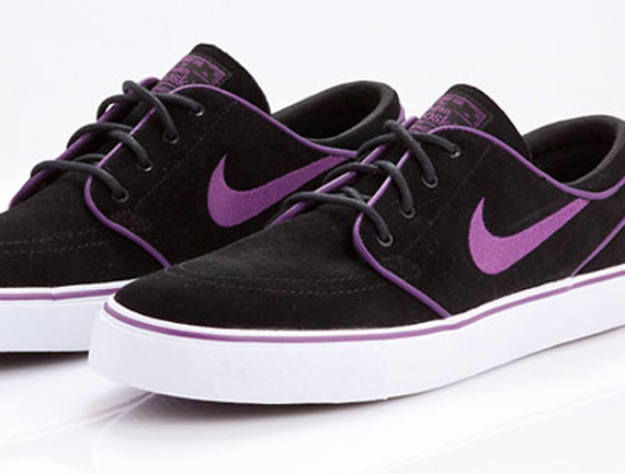 Nike SB Zoom Stefan Janoski - Black - Vintage Purple - White -  SneakerNews.com