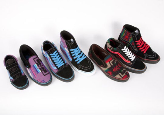 Pendleton x Vans x Nibwaakaawin for 2012 All Nations Skate Jam