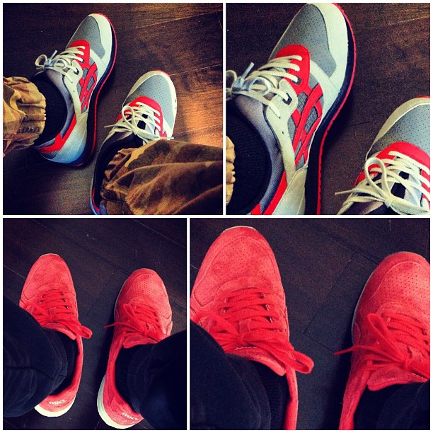 Ronnie Fieg Asics Gt Ii Super Red 2.0 01