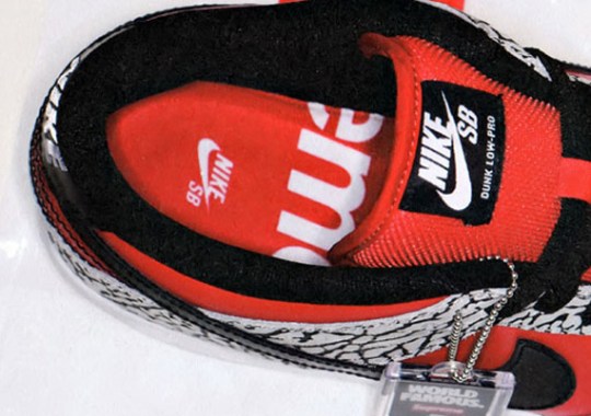 Supreme x Nike SB Dunk Low 2012 – Releasing in April