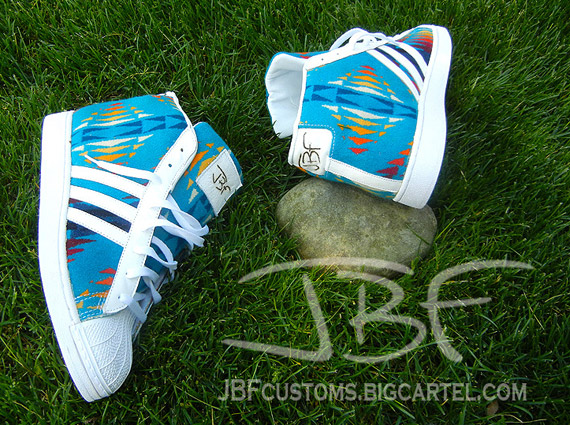 Adidas Pro Model Hi Pendleton Customs By Jbf 3
