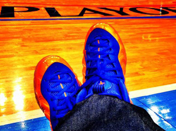 Nike Air Foamposite One ‘Knicks’ – 1 of 2