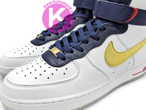 Nike Air Force 1 High Premium 'Dream Team' - SneakerNews.com