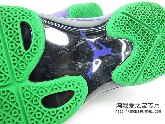 Air Jordan 2012 Lite Green Purple 11