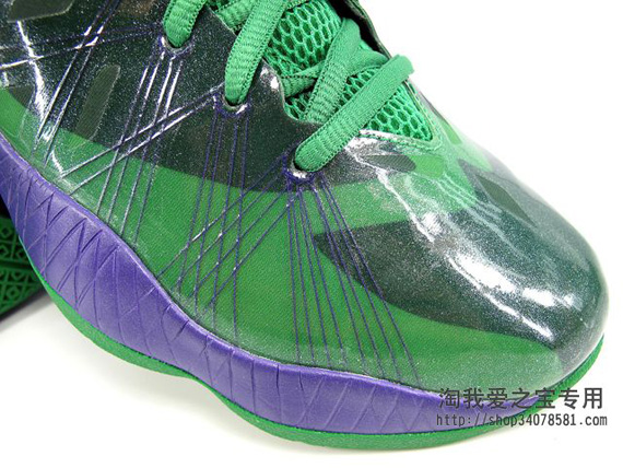 Air Jordan 2012 Lite Green Purple 6