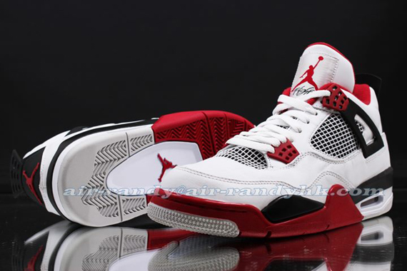 Air Jordan IV Retro - White - Varsity Red - - SneakerNews.com