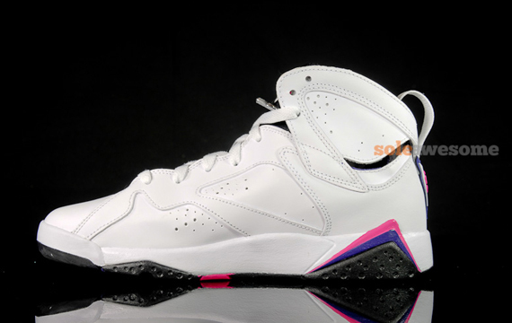 Air Jordan 7 White Pink 3