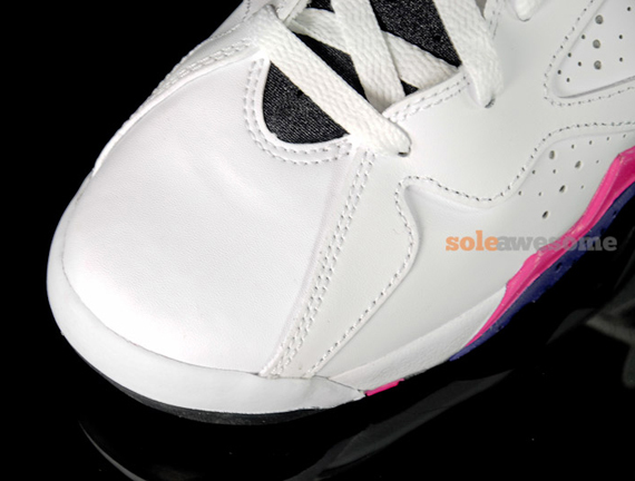 Air Jordan 7 White Pink 8