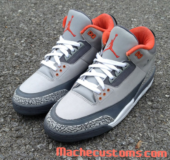 Air elite Jordan Iii Pigeon Customs By Mache Marcus Gilchrist 2