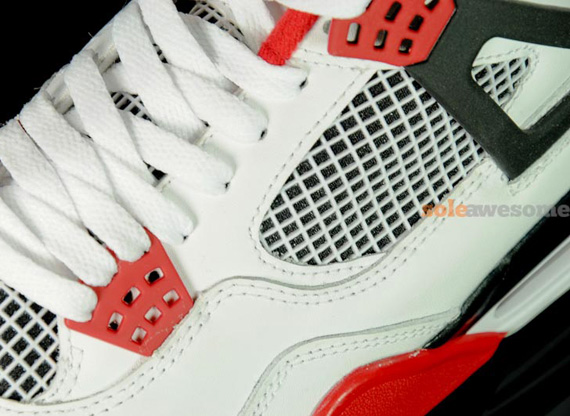 Air Jordan IV Retro – White – Varsity Red – Black | New Images