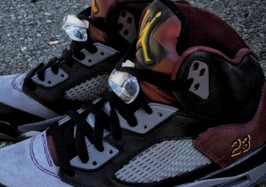 Air Jordan V ‘Bordeaux’ Customs By Mache