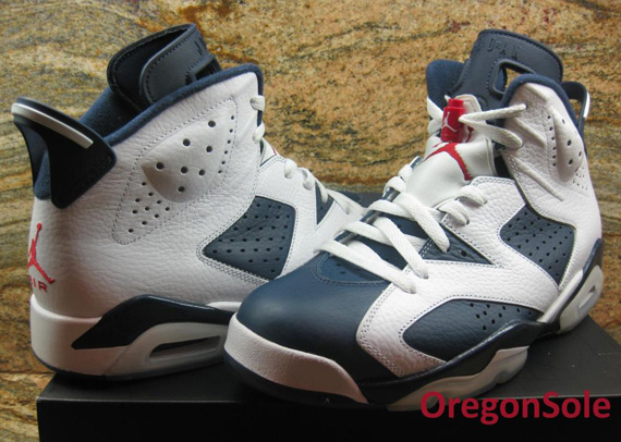 Air Jordan VI 'Olympic' - 2012 Sample on eBay - SneakerNews.com