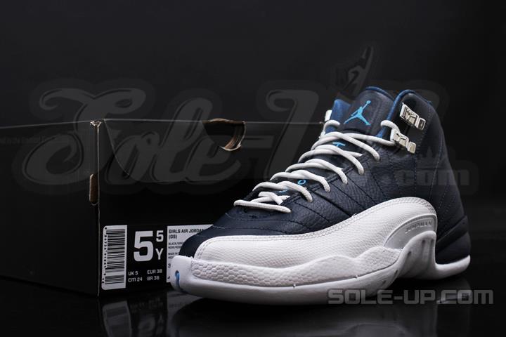 Air Jordan Xii Retro Gs Obsidian New Photos 6
