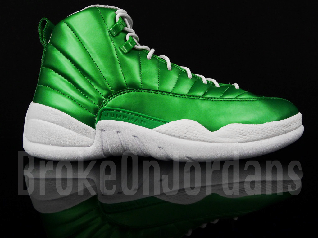 air-jordan-xii-retro-metallic-green-sample-2 Air Jordan Xii Retro Metallic Green Sample 2
