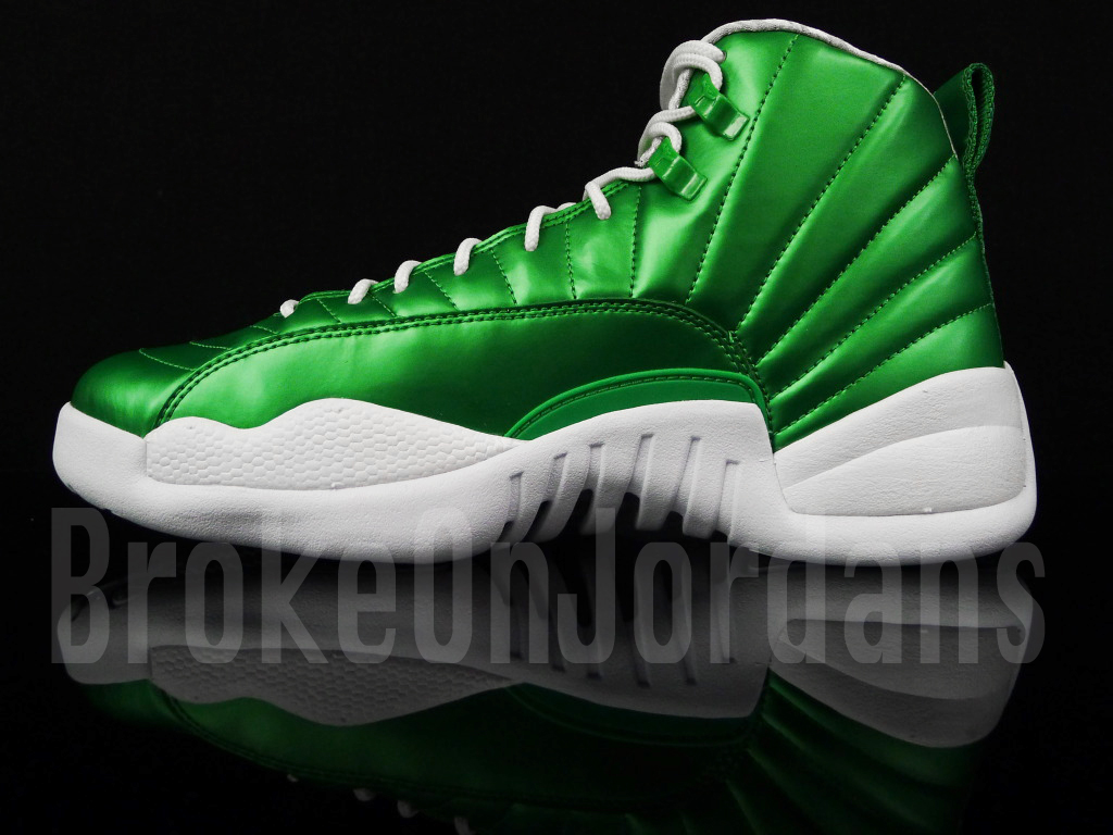 air-jordan-xii-retro-metallic-green-sample-3 Air Jordan Xii Retro Metallic Green Sample 3