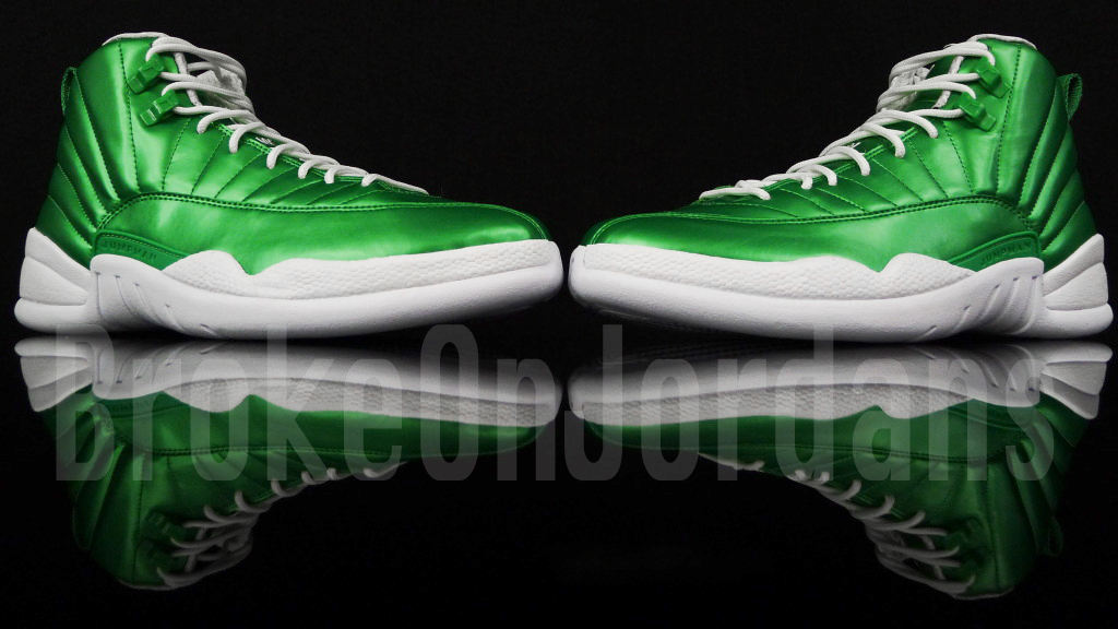 air-jordan-xii-retro-metallic-green-sample-4 Air Jordan Xii Retro Metallic Green Sample 4