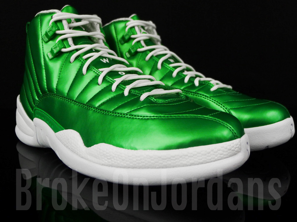 air-jordan-xii-retro-metallic-green-sample-6 Air Jordan Xii Retro Metallic Green Sample 6