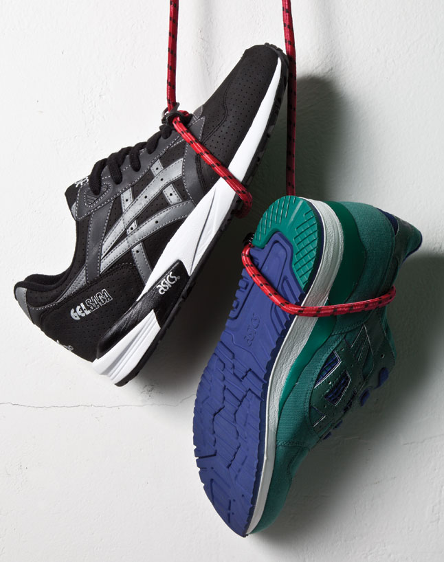 Bait Asics Gel Saga Black Ring 7