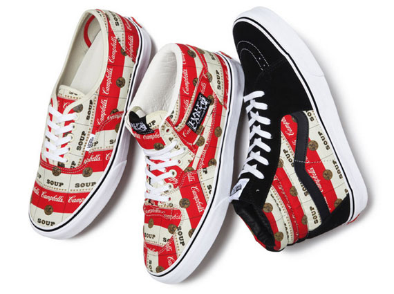 Supreme x Vans 'Campbell's Soup' Pack - Release Date 