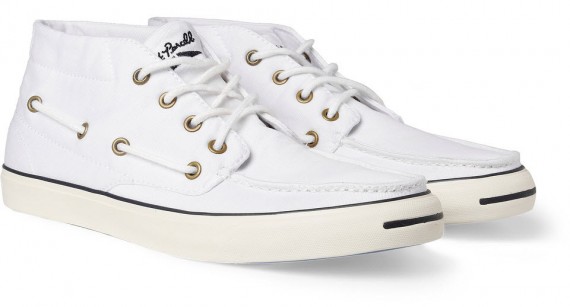 Converse Jack Purcell Boat White Canvas 2