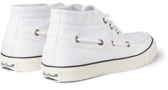 Converse Jack Purcell Boat White Canvas 3