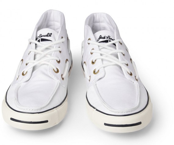 Converse Jack Purcell Boat White Canvas 5