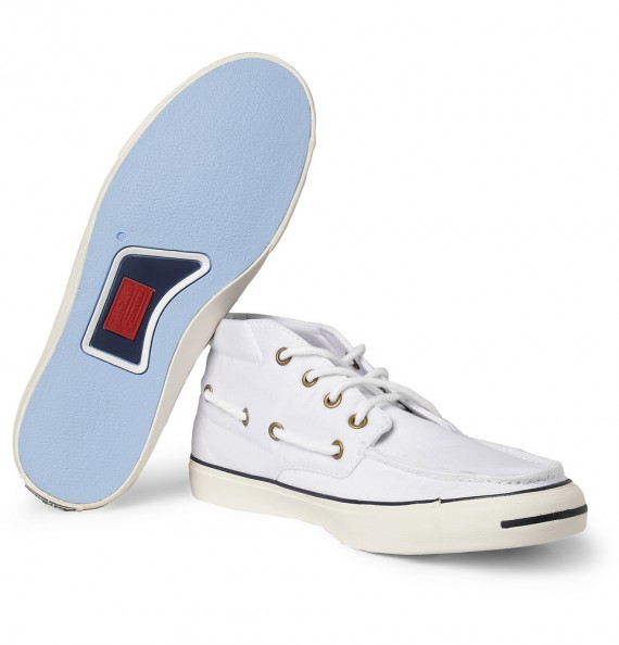 Converse Jack Purcell Boat White Canvas 6