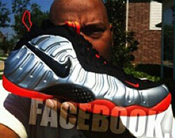 Foamposite Pro Silver Red