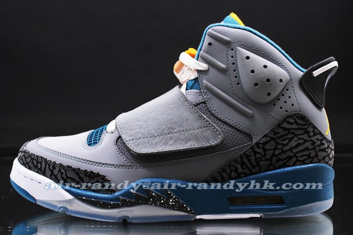 Jordan Son Of Mars Grey Blue Gold 2