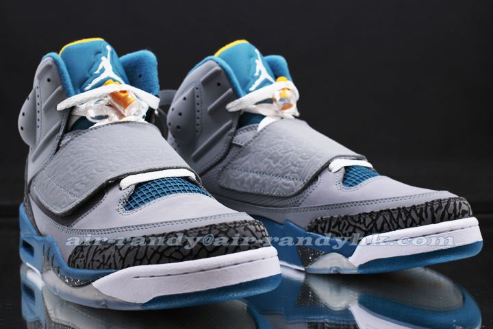 Jordan Son Of Mars Grey Blue Gold 3
