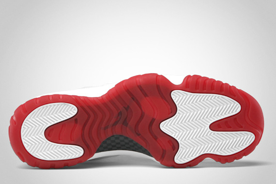 Jordan Xi Low White Red Official Images 1