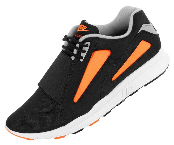 Nike Air Current Black Wolf Grey Total Orange 2