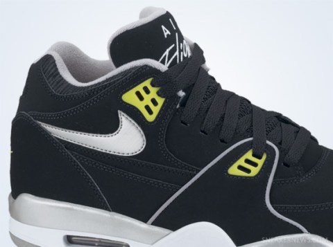 Nike Air Flight '89 - Black - Metallic Silver - Cyber - SneakerNews.com