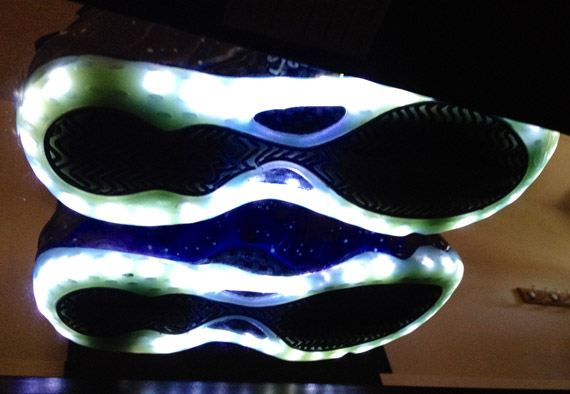Nike Air Foamposite One Galaxy Light Up Customs By Jason Negron 6