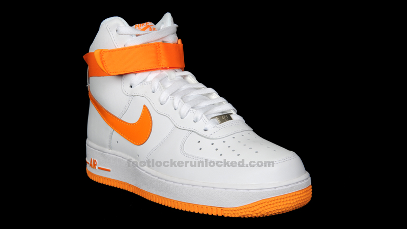 nike-air-force-1-high-white-vivid-orange-2 Nike Air Force 1 High White Vivid Orange 2