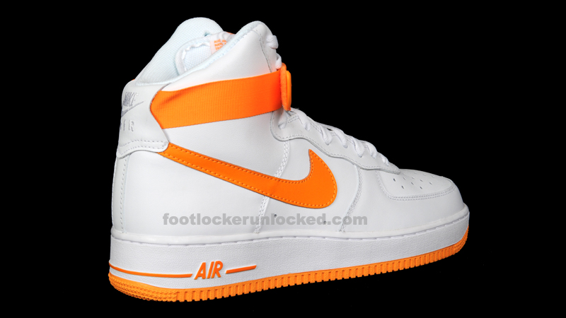 nike-air-force-1-high-white-vivid-orange-6 Nike Air Force 1 High White Vivid Orange 6