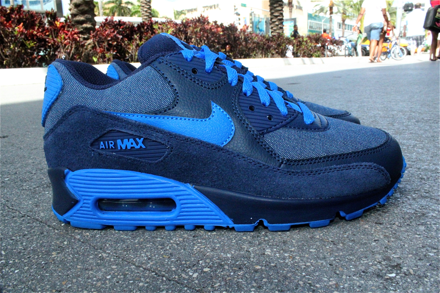 Nike Air Max 90 Gs Midnight Navy Soar 2