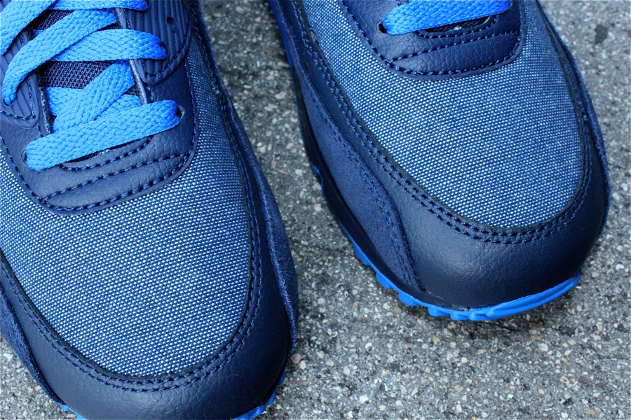 Nike Air Max 90 Gs Midnight Navy Soar 3