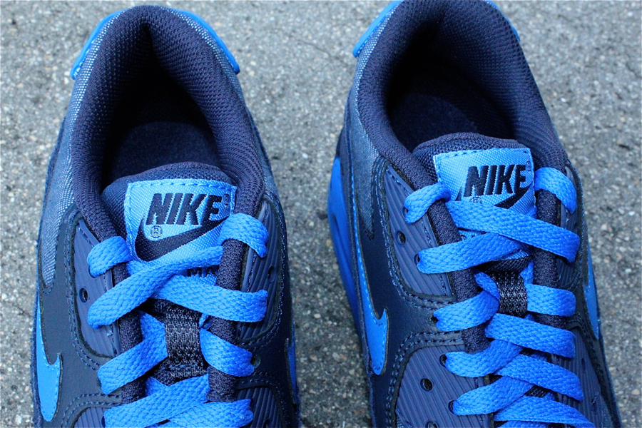 Nike Air Max 90 Gs Midnight Navy Soar 4