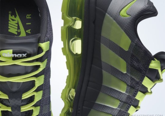 Nike Air Max+ 95 360 – Dark Grey – Volt | Release Date