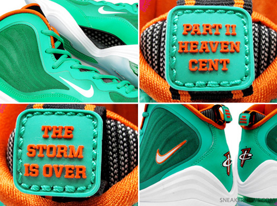 Nike Air Penny V Miami Detailed Images