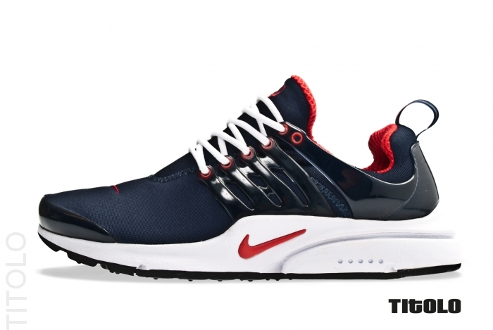 Nike Air Presto Obsidian Action Red White 2