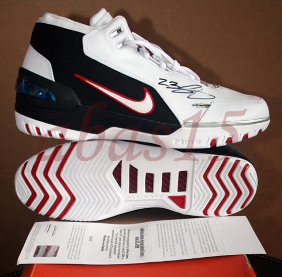Nike Air Zoom Generation First Game Autographed 3