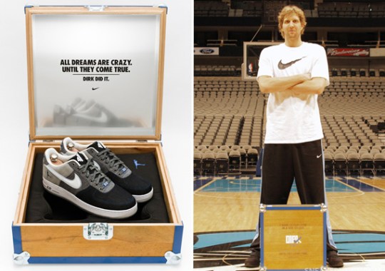 Nike Designs Air Force 1 Bespoke For Dirk Nowitzki