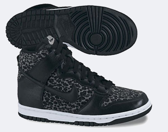 Nike Dunk High Gs Leopard Pack 3
